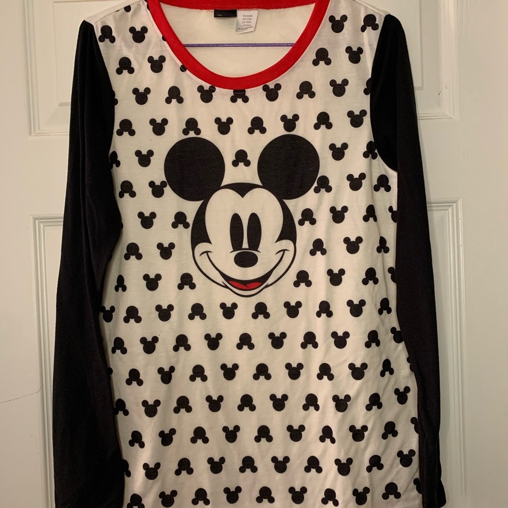 Disney Mickey Mouse PJ Shirt, Size M